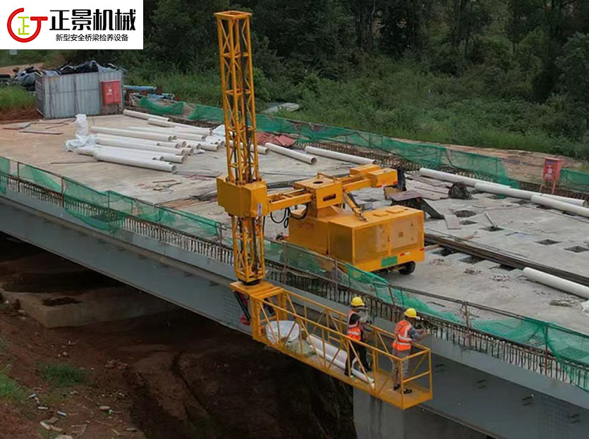 桥梁排水管安装车